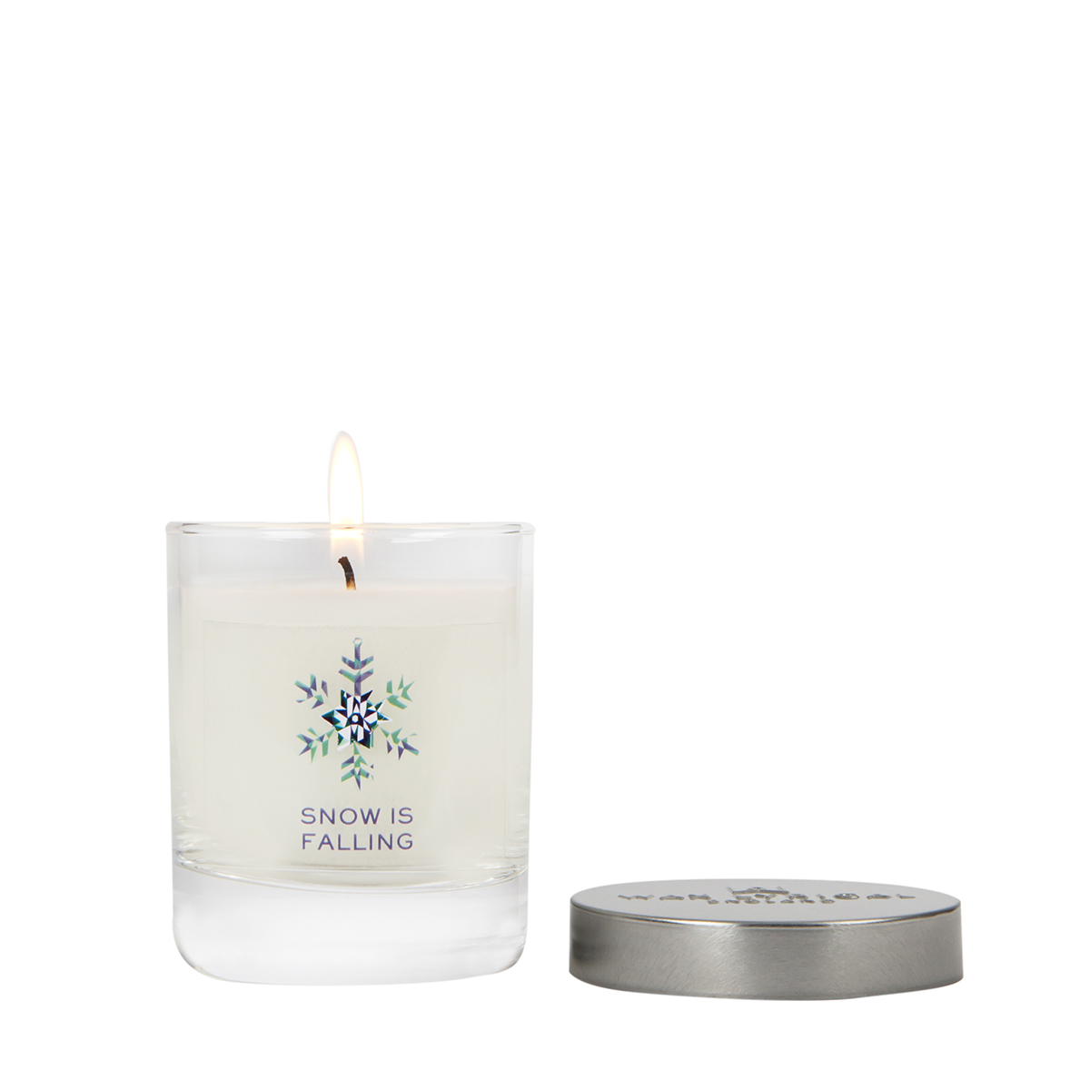 Snow is Falling Small Candle image number null